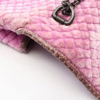 Bottega Veneta Shoulder Bag Purple Fabric Leather — view 8