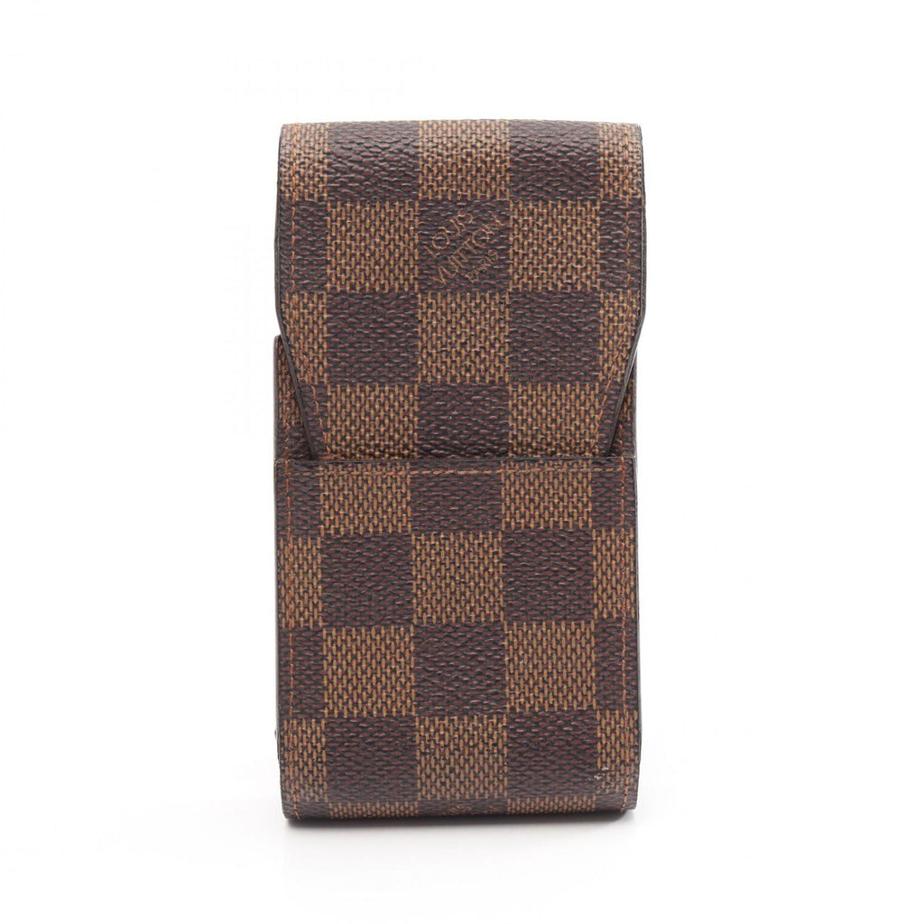 Louis Vuitton Damier Ebene Leather Cigarette Case