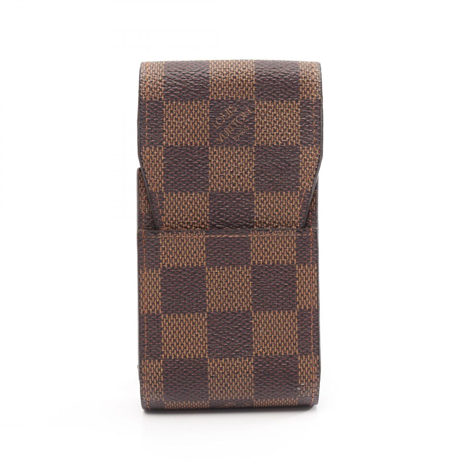 Louis Vuitton Damier Ebene Leather Cigarette Case