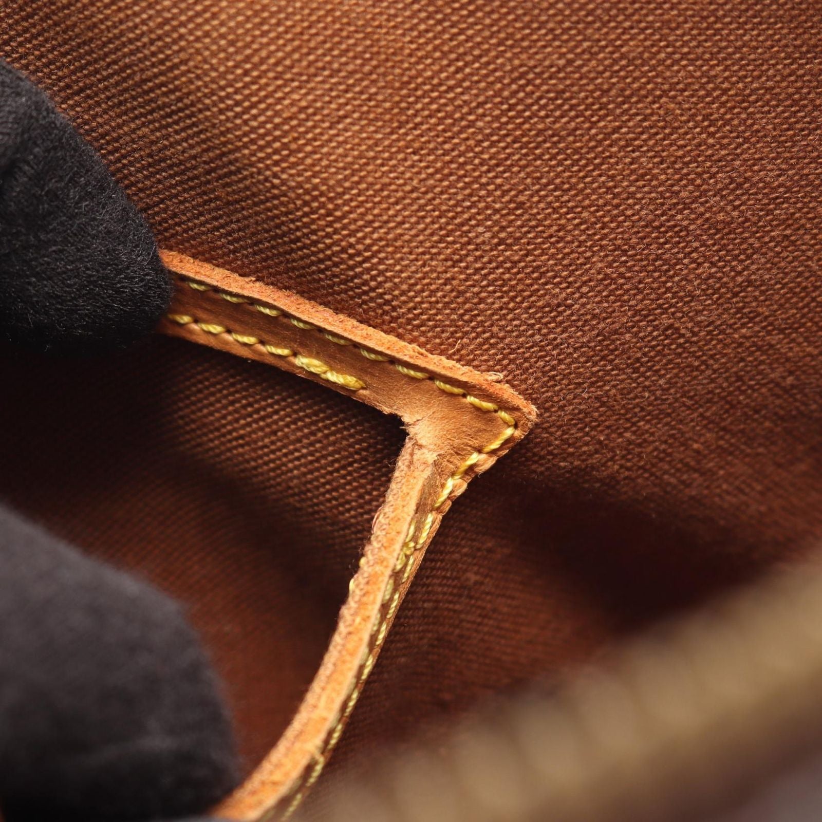 Louis Vuitton Handbag Alma PM Canvas Leather — view 7
