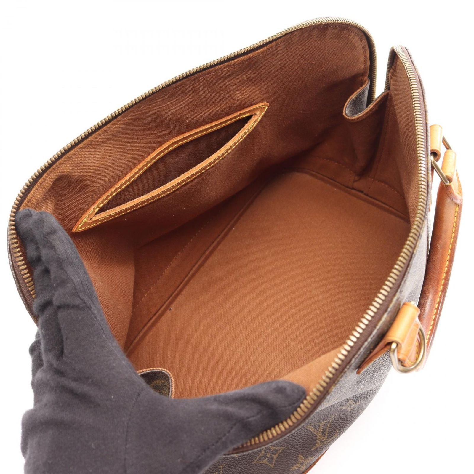 Louis Vuitton Handbag Alma PM Canvas Leather — view 3