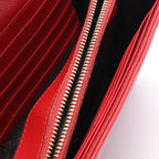 Saint Laurent Paris Shoulder Bag Cassandra Classic Red Leather Chain Wallet — view 5
