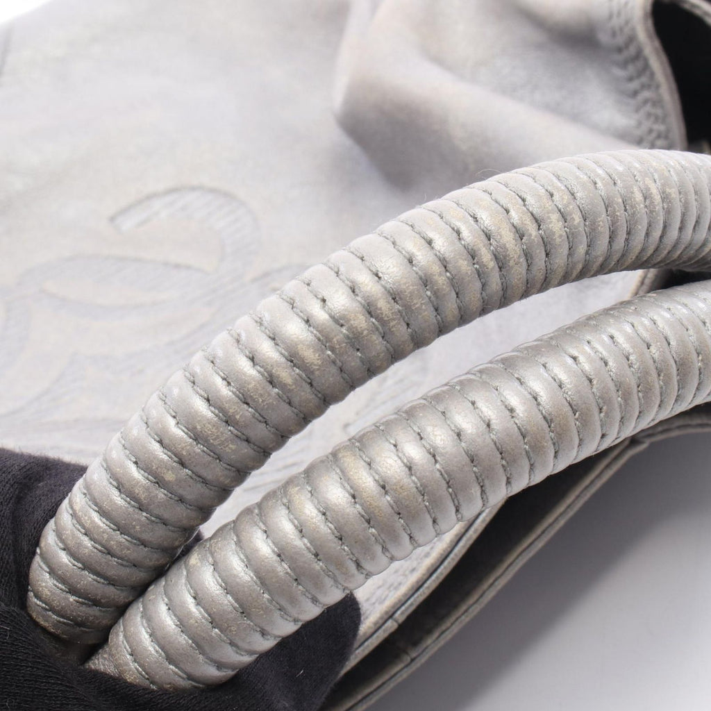 Loewe Handbag Nappa Aire Silver Leather — view 8