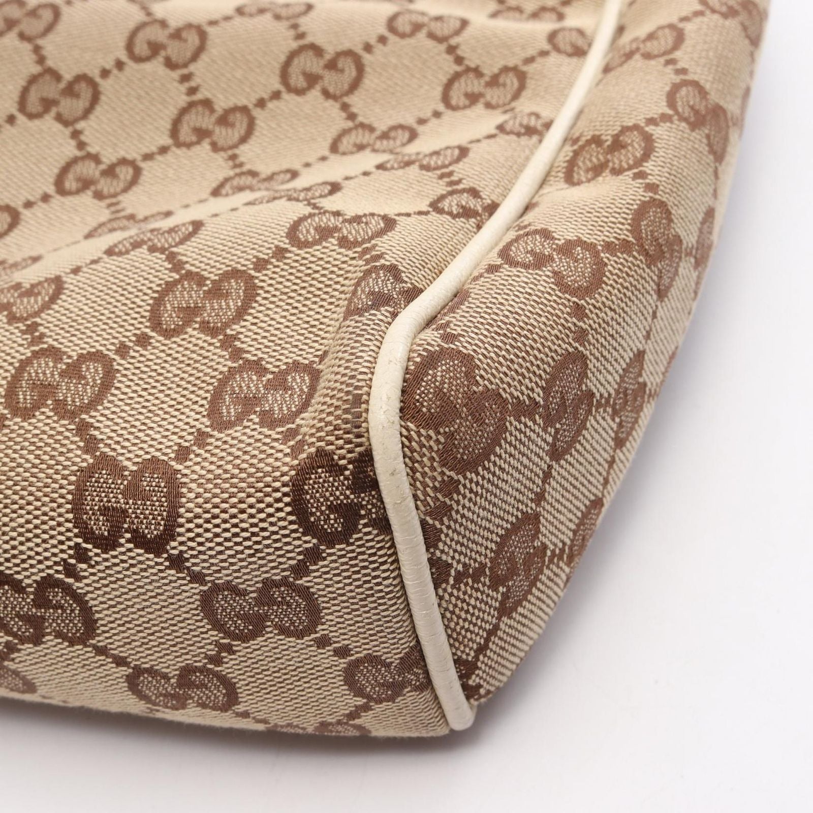 Gucci Shoulder Bag GG Canvas Beige — view 9