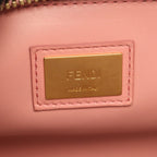 Fendi Handbag Peekaboo Regular 2-Way Gray Leather — view 4
