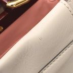 Fendi Handbag Peekaboo Regular 2-Way Gray Leather — view 5