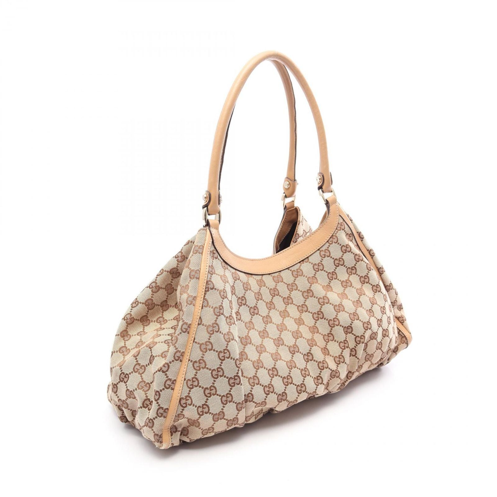 Gucci Shoulder Bag Abbey GG Canvas Beige — view 2