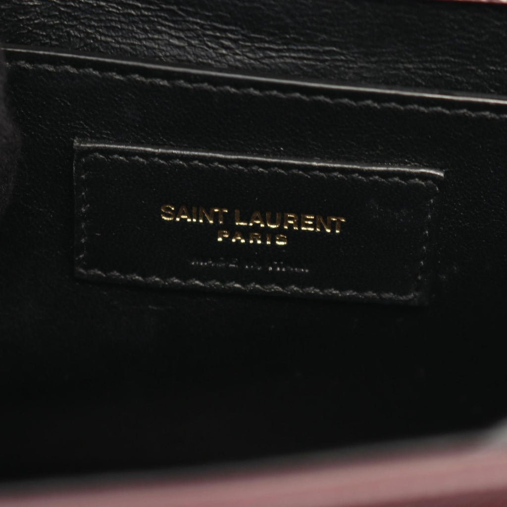 Saint Laurent Paris Handbag Cassandra 2-Way Bordeaux Leather — view 4
