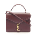 Saint Laurent Paris Handbag Cassandra 2-Way Bordeaux Leather