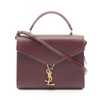 Saint Laurent Paris Handbag Cassandra 2-Way Bordeaux Leather