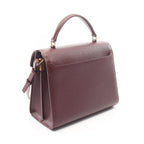 Saint Laurent Paris Handbag Cassandra 2-Way Bordeaux Leather — view 2