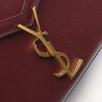 Saint Laurent Paris Handbag Cassandra 2-Way Bordeaux Leather — view 7