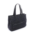 Chanel Tote New Travel Line MM Black Leather — view 2