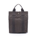 Hermes Backpack Her Line a Dos PM Gray Canvas