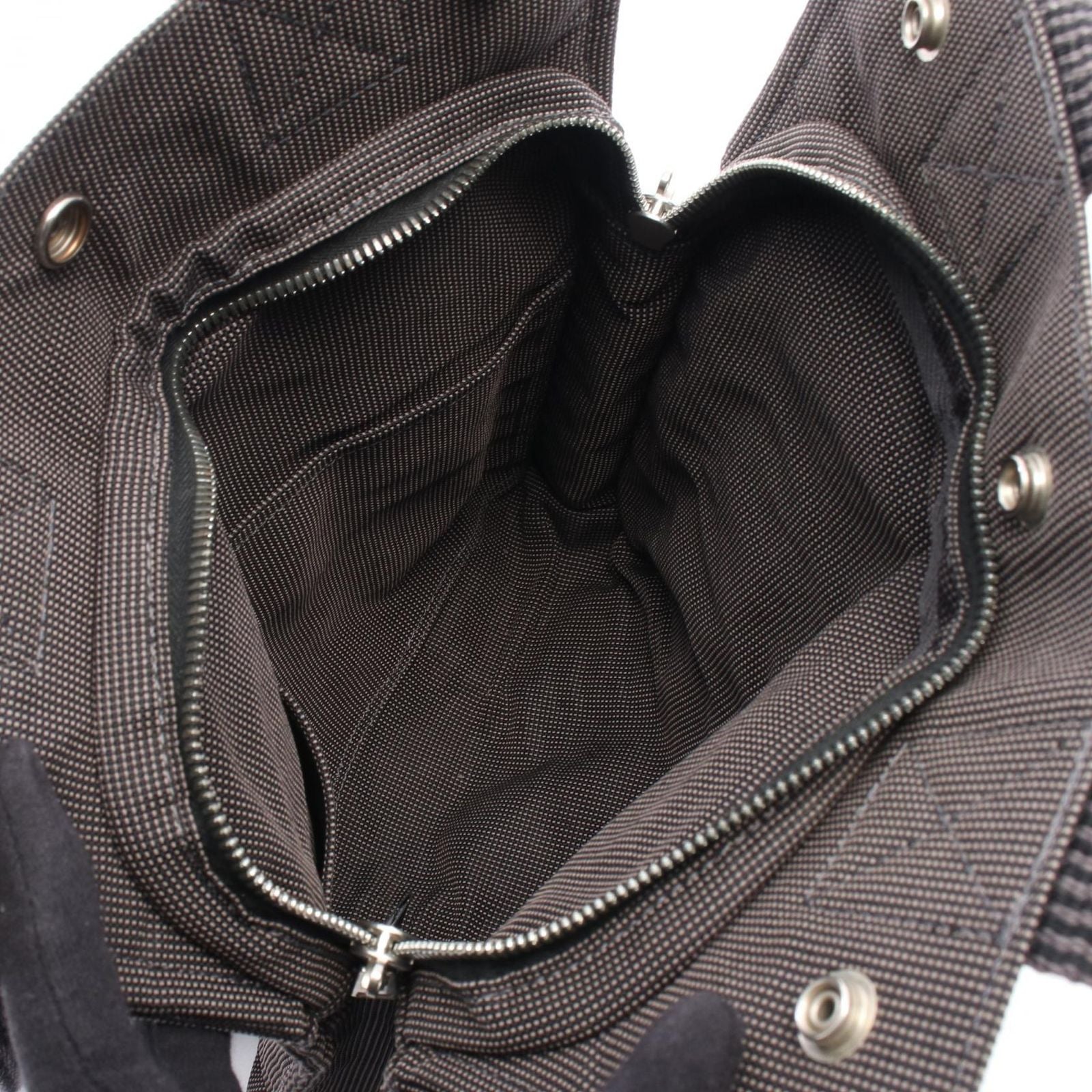 Hermes Backpack Her Line a Dos PM Gray Canvas — view 3