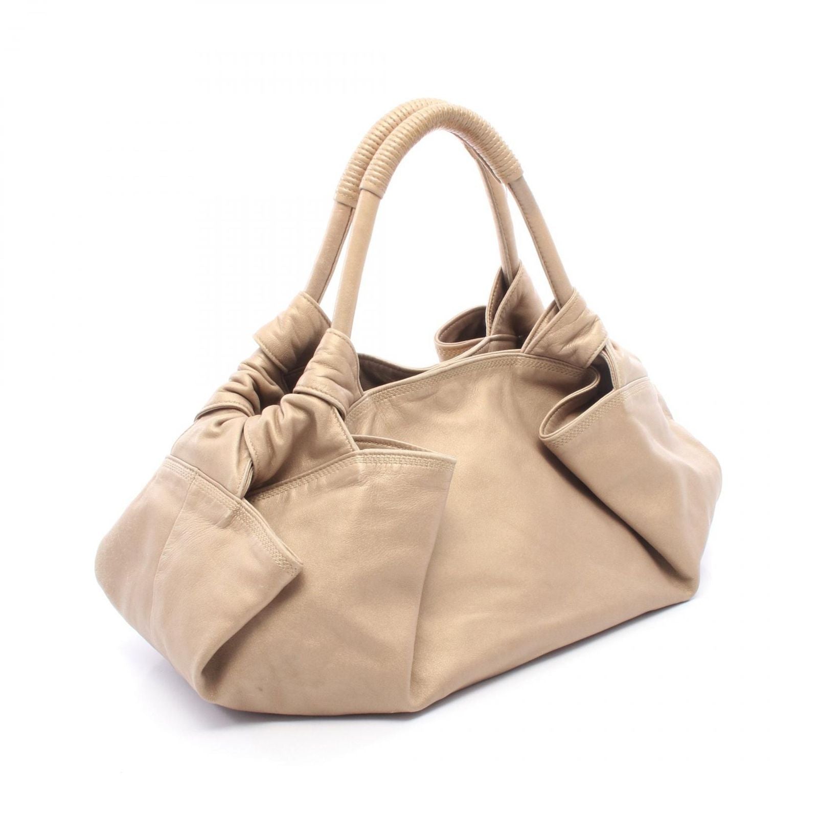 Loewe Handbag Nappa Aire Gold Leather — view 2