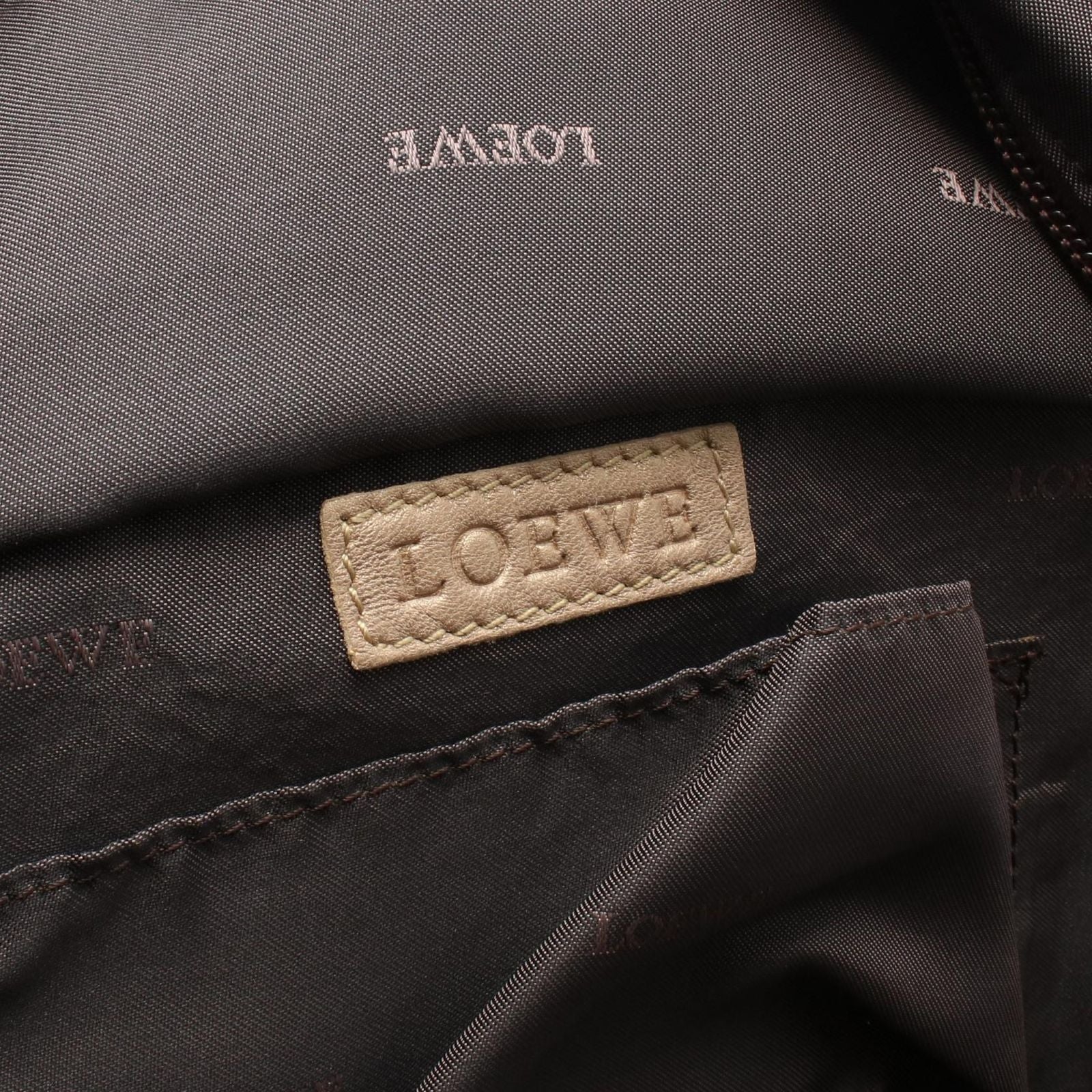 Loewe Handbag Nappa Aire Gold Leather — view 4