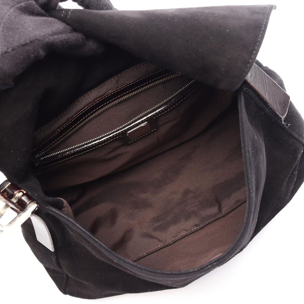 Fendi Handbag Mamma Baguette Black Leather — view 3