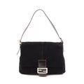 Fendi Handbag Mamma Baguette Black Leather
