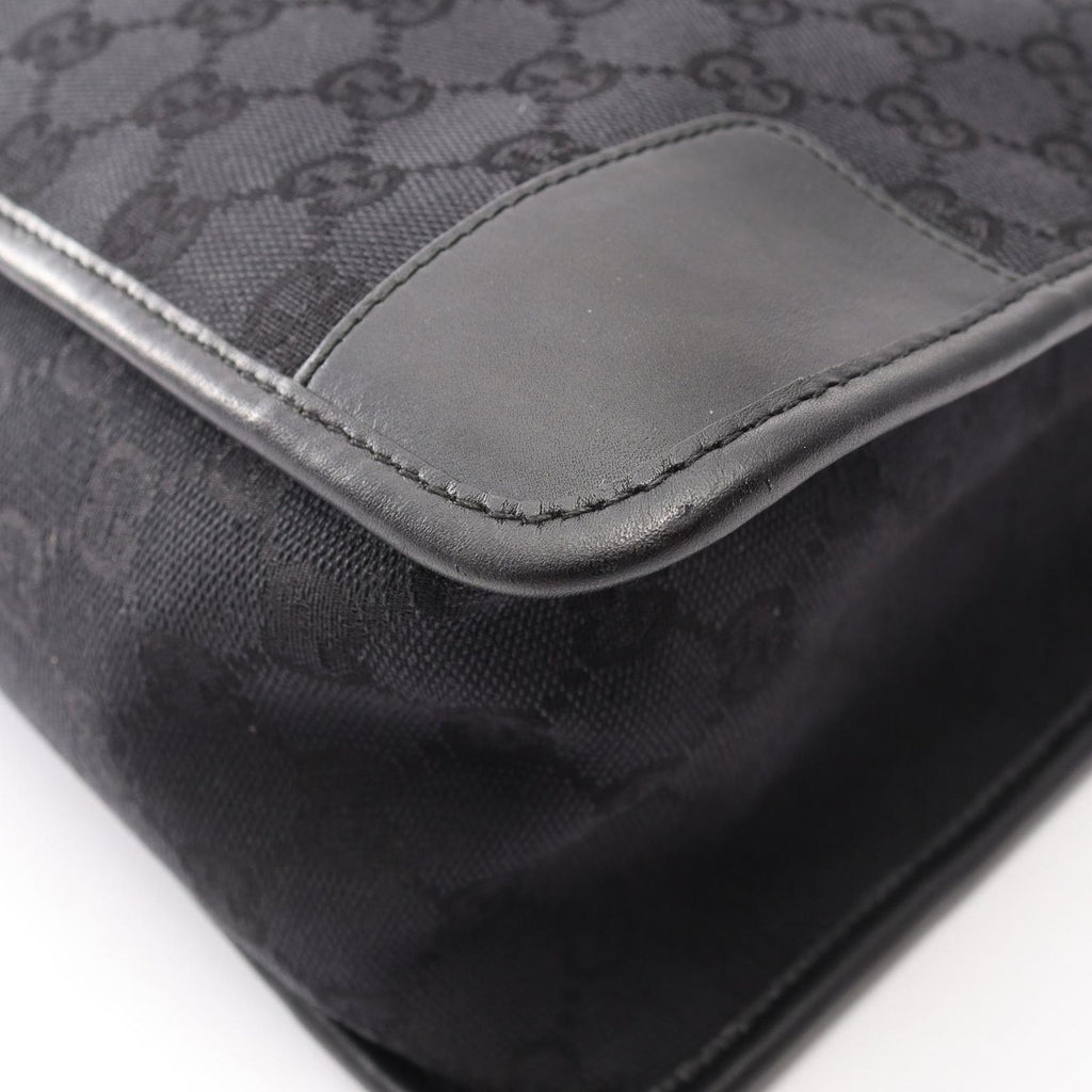 Gucci Tote GG Canvas 000 Black Handbag — view 5