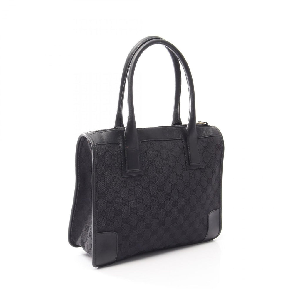 Gucci Tote GG Canvas 000 Black Handbag — view 2