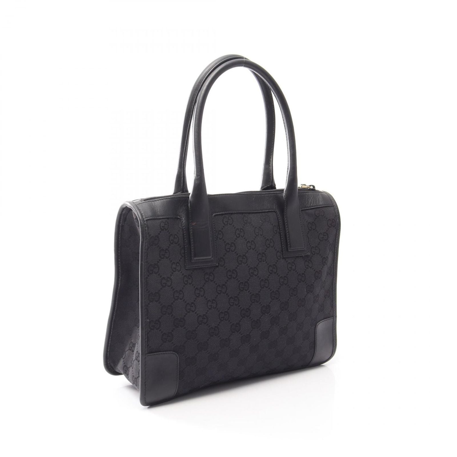 Gucci Tote GG Canvas 000 Black Handbag — view 2