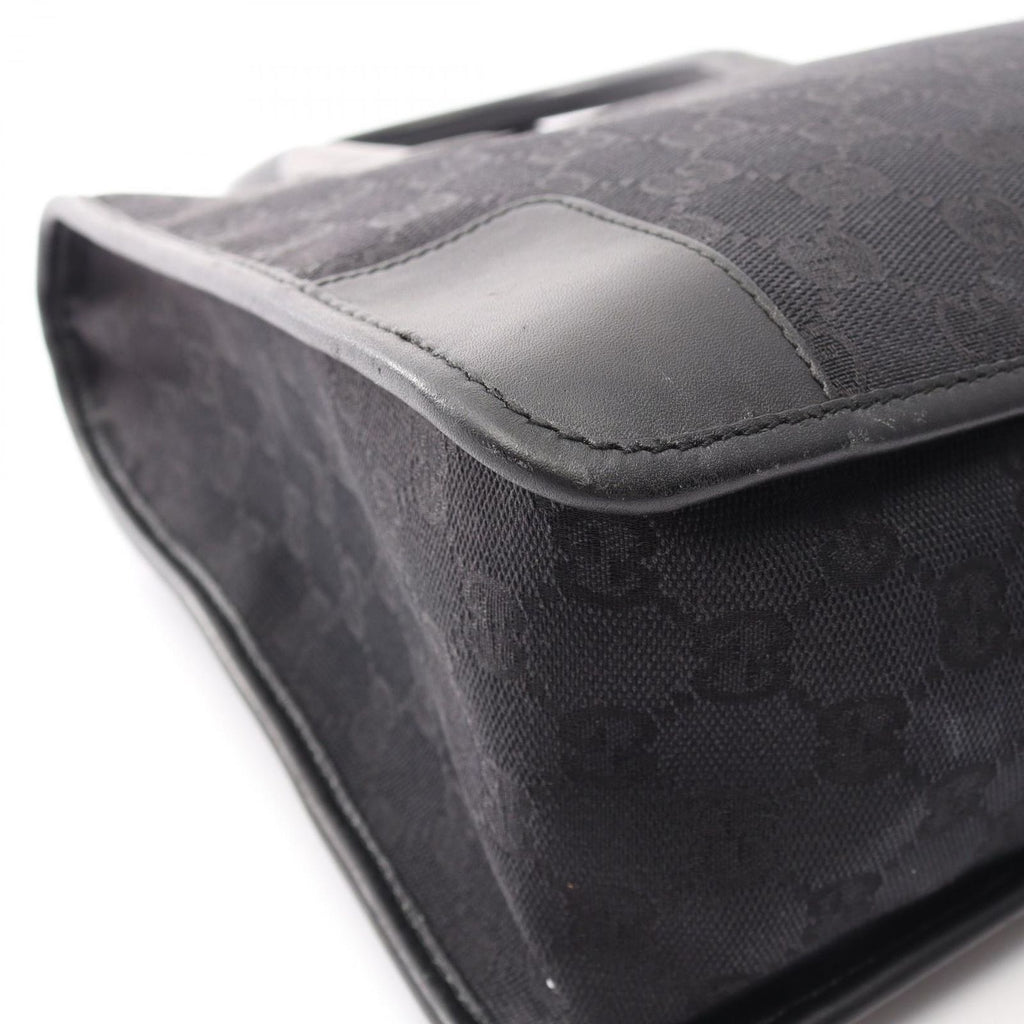 Gucci Tote GG Canvas 000 Black Handbag — view 6