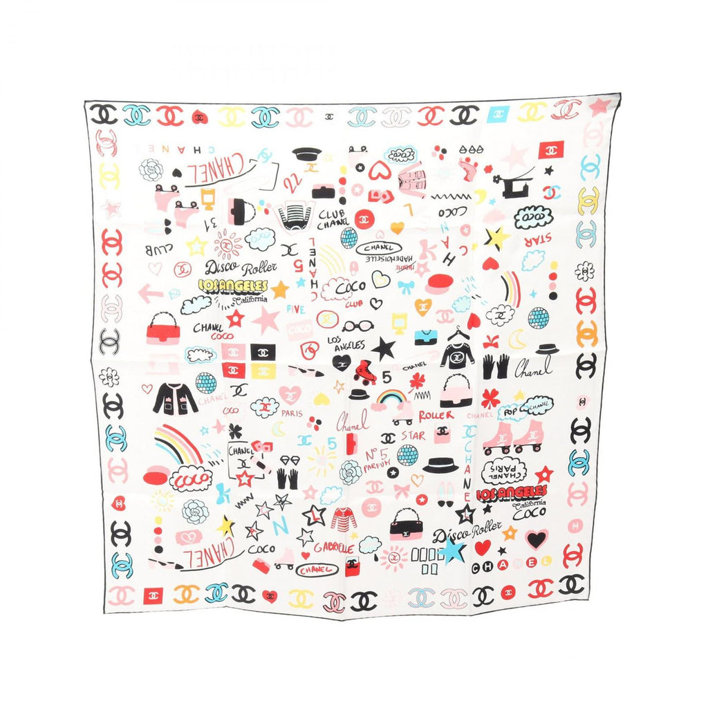 Chanel Scarf Cruise All Over Silk