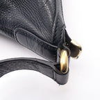 Gucci Shoulder Bag Soho Interlocking Navy Leather — view 7