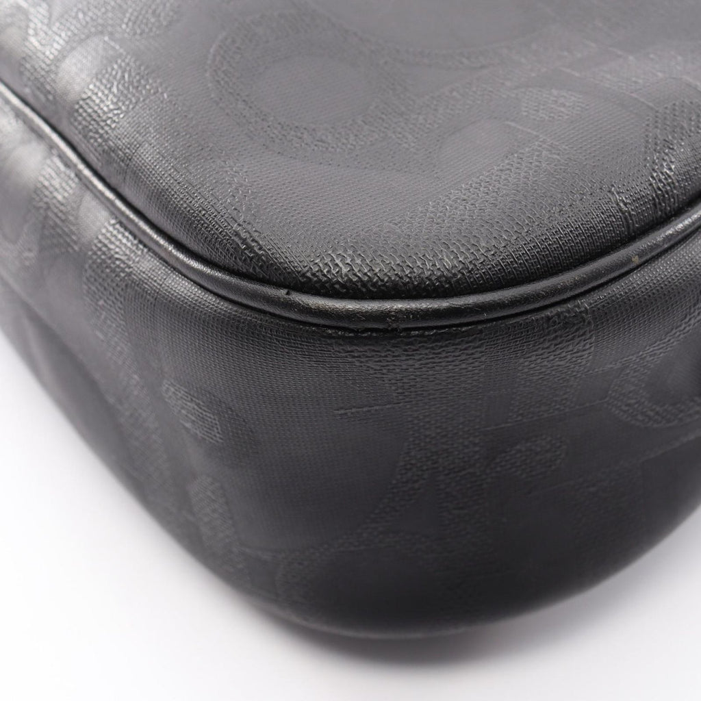 Dior Shoulder Bag Trotter Black Canvas Leather — view 9