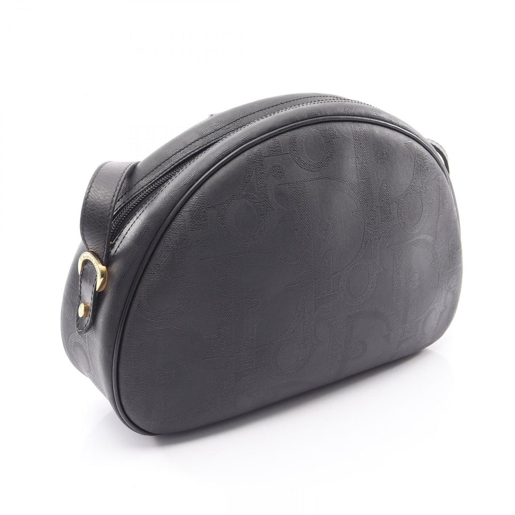 Dior Shoulder Bag Trotter Black Canvas Leather — view 2