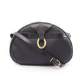 Dior Shoulder Bag Trotter Black Canvas Leather