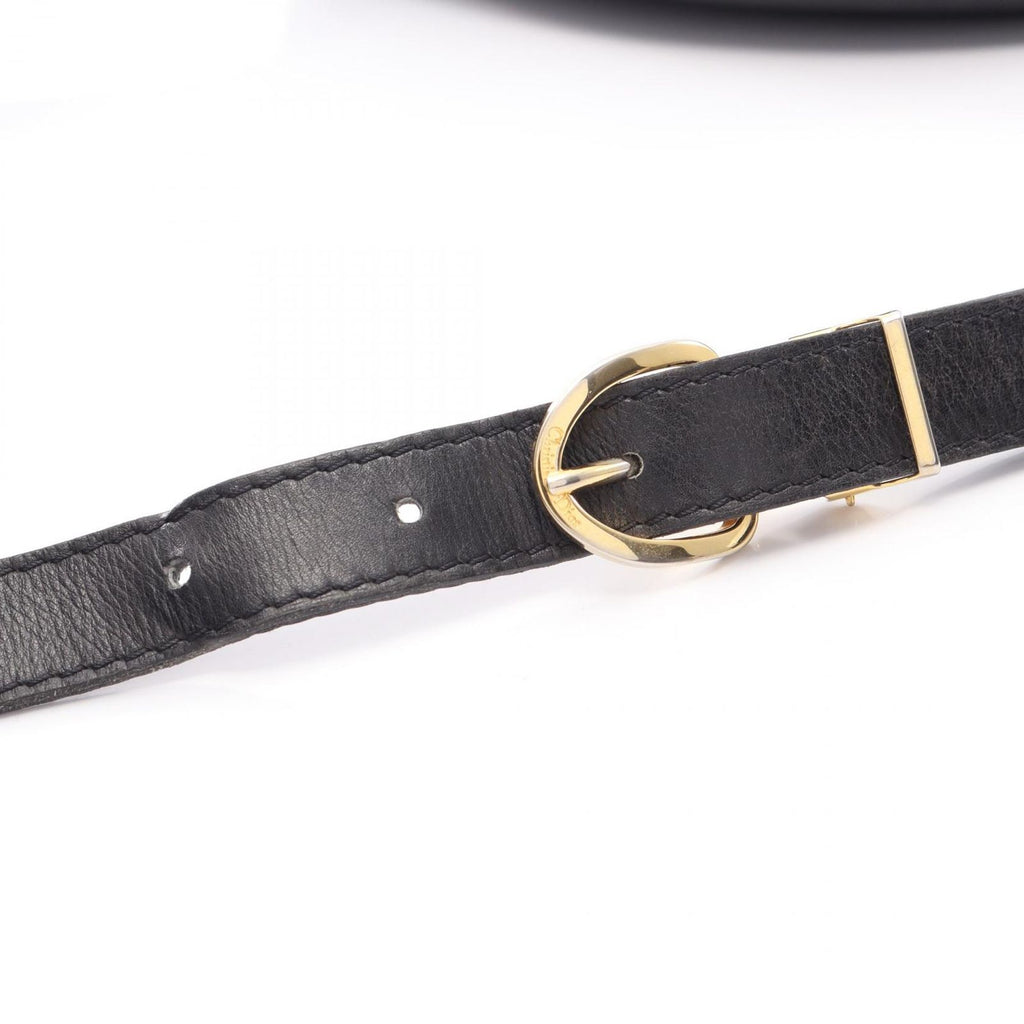 Dior Shoulder Bag Trotter Black Canvas Leather — view 7