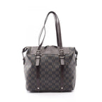 Loewe Tote Repeat Anagram Brown Leather Canvas