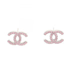 Chanel Earrings CC Logo 17k Stainless Steel