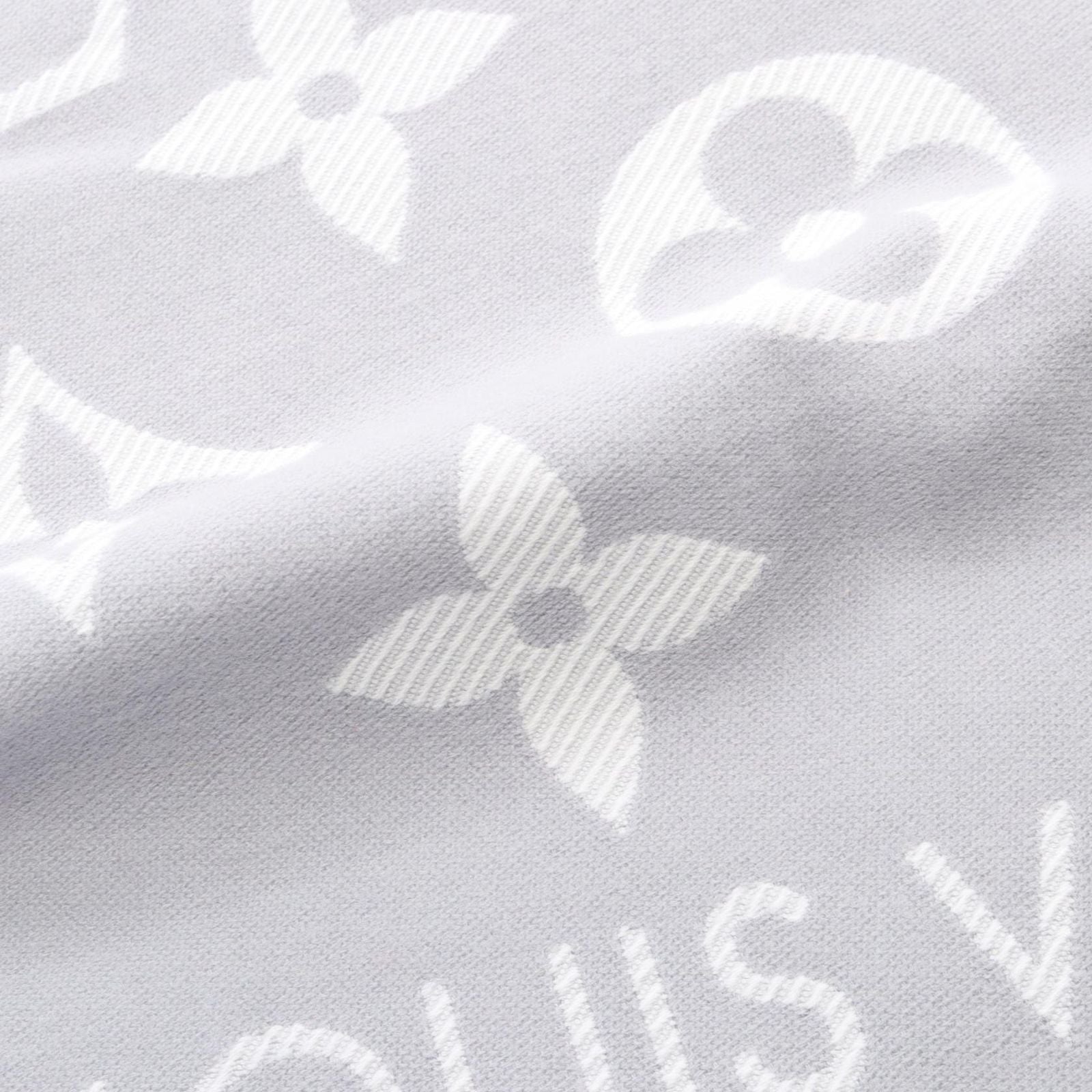 Louis Vuitton Scarf LV Essential Gray Wool — view 4