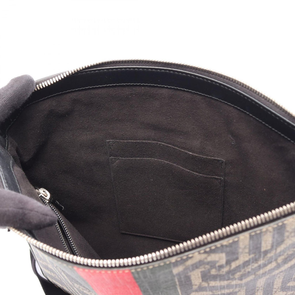 Gucci Shoulder Bag GG Carre Bag Khaki Canvas Leather — view 5