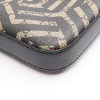 Gucci Shoulder Bag GG Carre Bag Khaki Canvas Leather — view 6