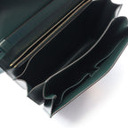 Celine Shoulder Bag Classic Box Green Leather — view 3