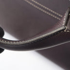 Celine Handbag Boogie Bag Dark Brown Leather — view 7