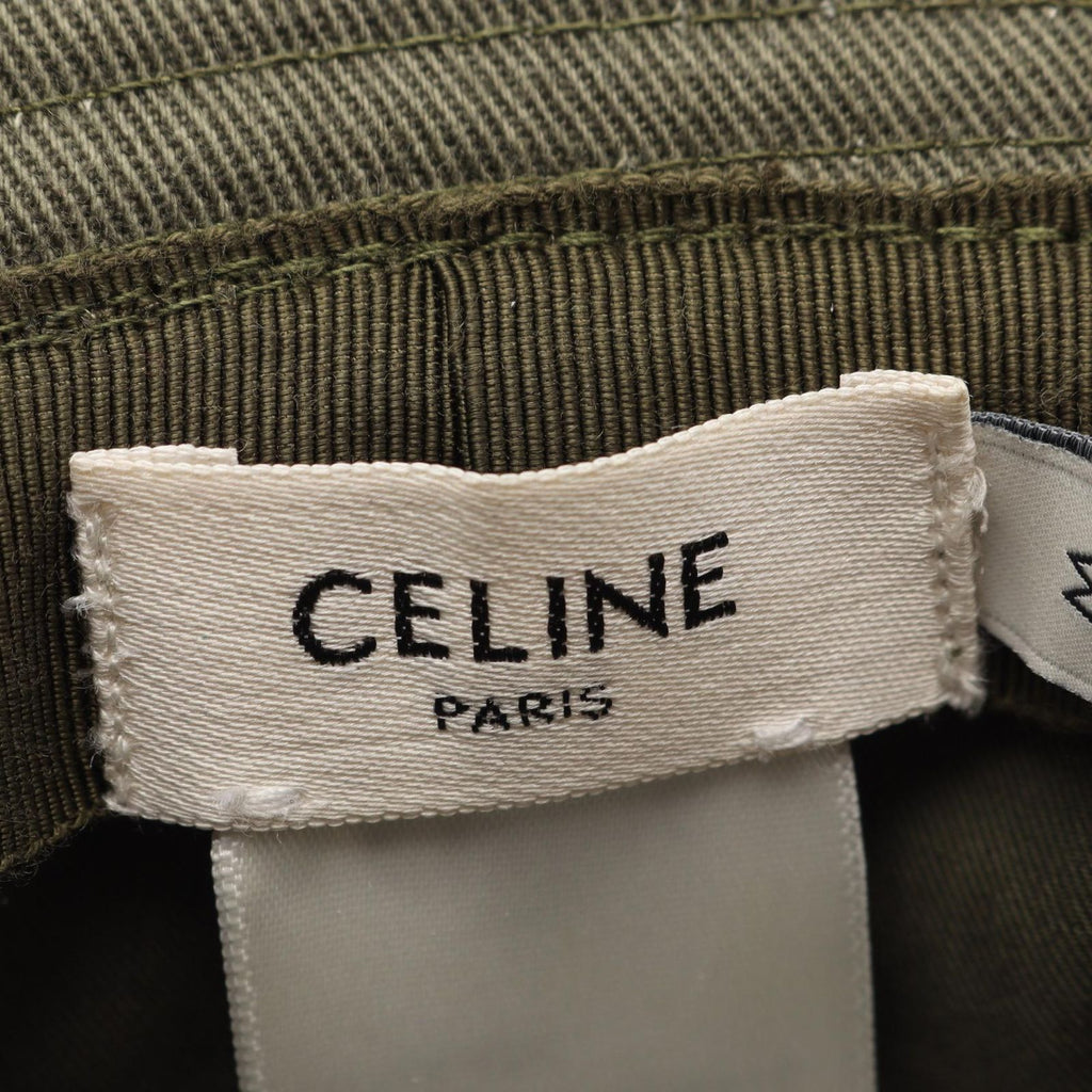Celine Hat Triomphe Bucket Green — view 4