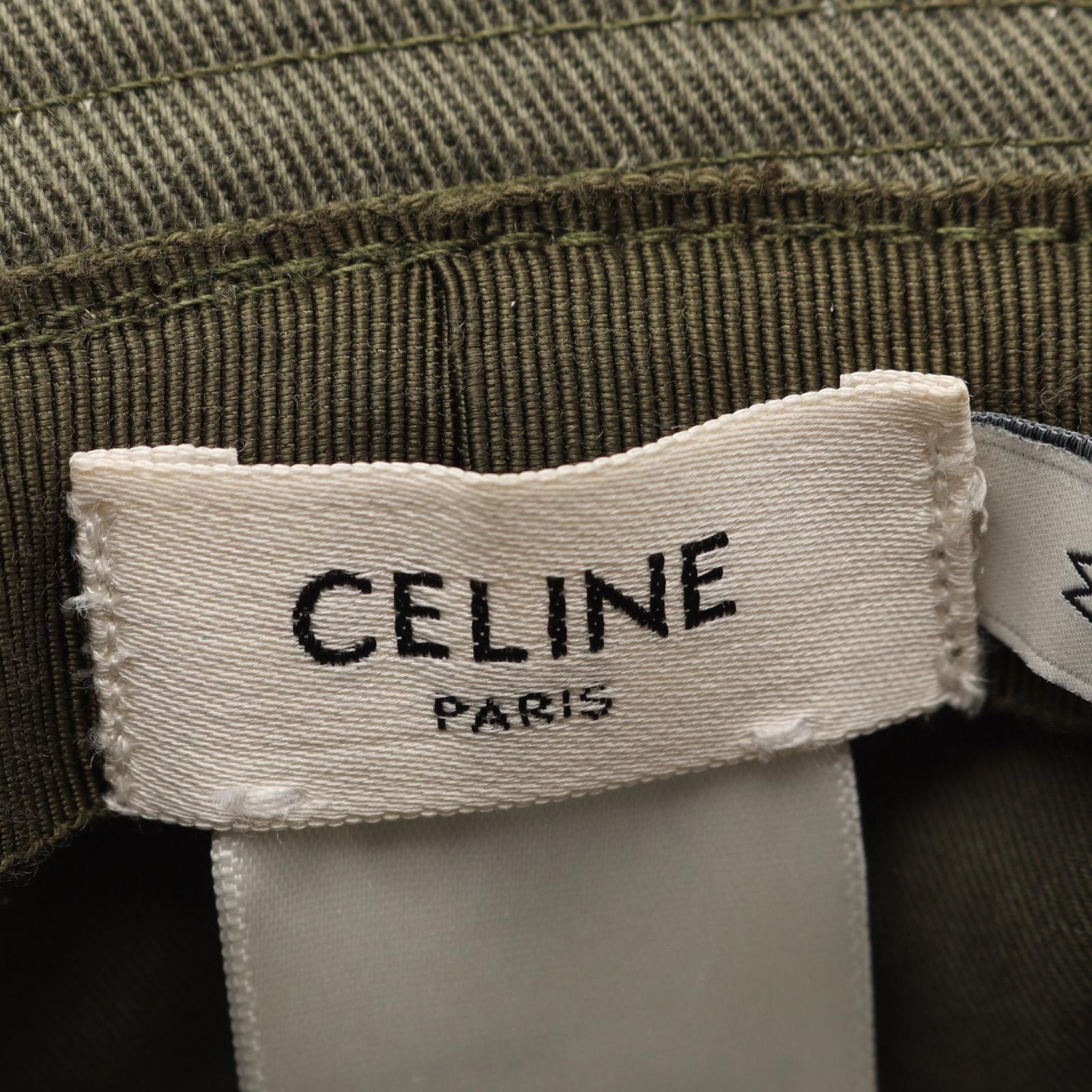 Celine Hat Triomphe Bucket Green — view 4