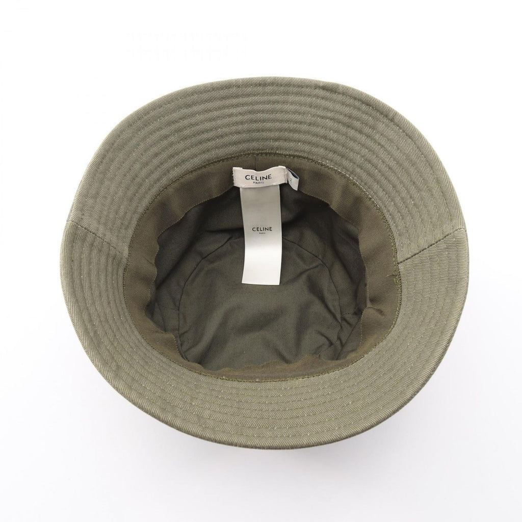 Celine Hat Triomphe Bucket Green — view 3