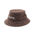 Celine Hat Logo Embroidery Triomphe Bucket