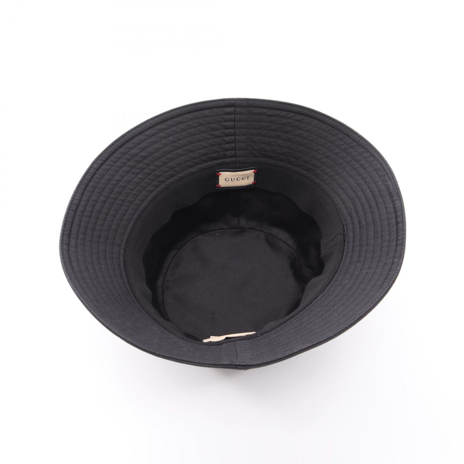 Gucci Hat Embossed Logo Bucket Black — view 3