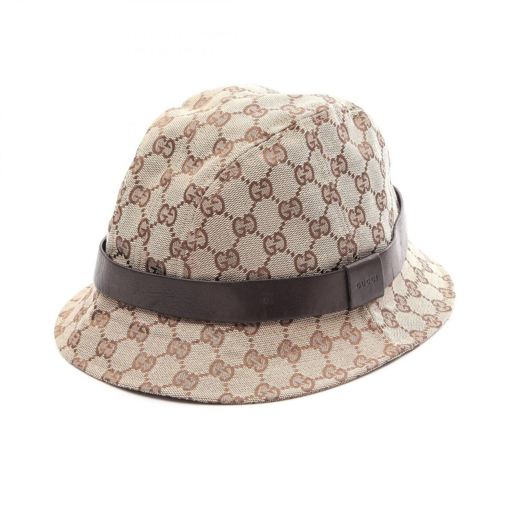 Gucci Hat GG Canvas Leather