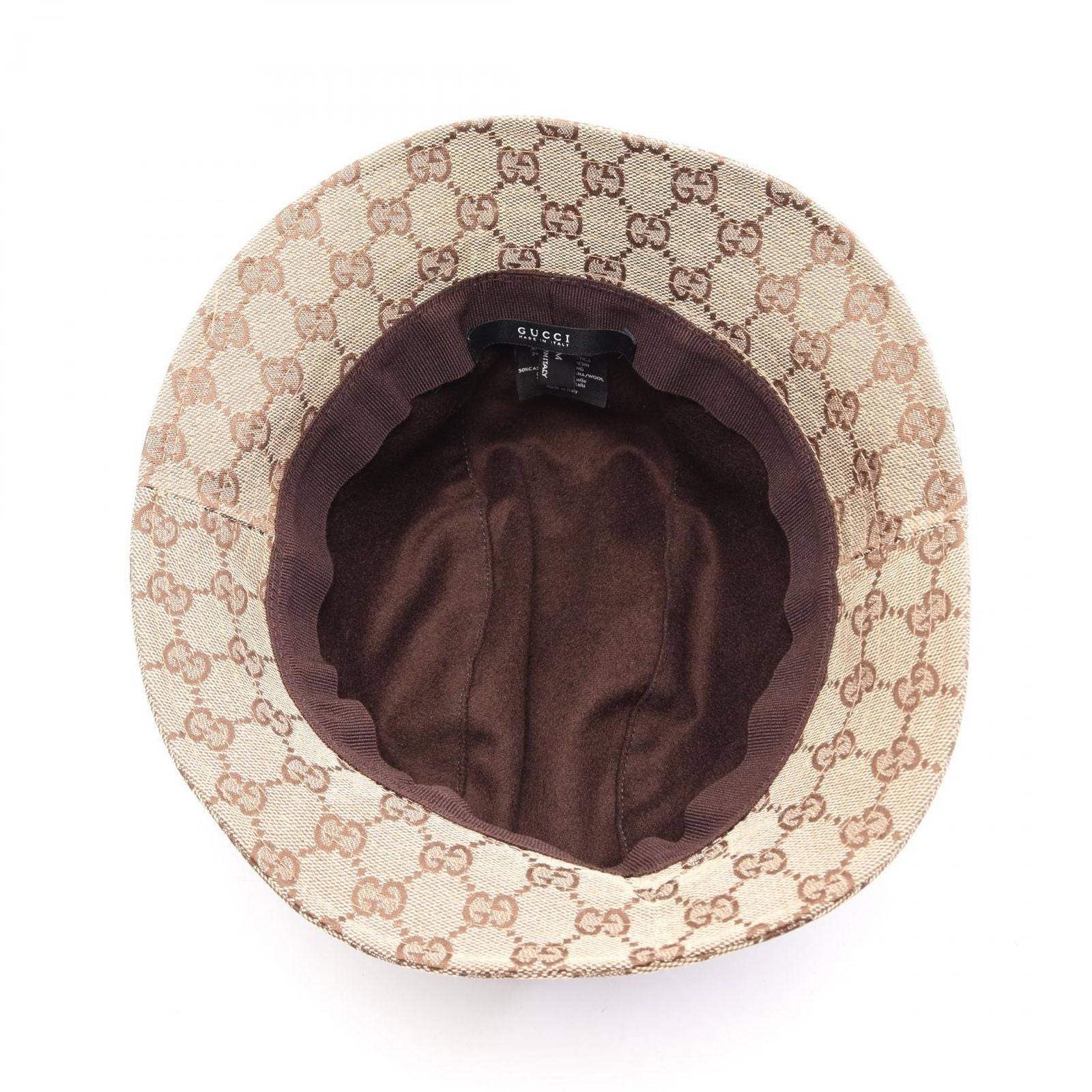 Gucci Hat GG Canvas Leather — view 3