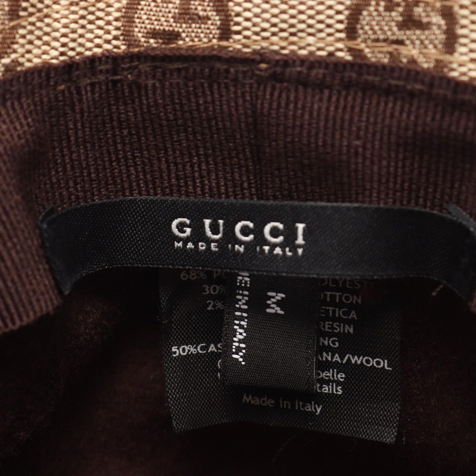 Gucci Hat GG Canvas Leather — view 4