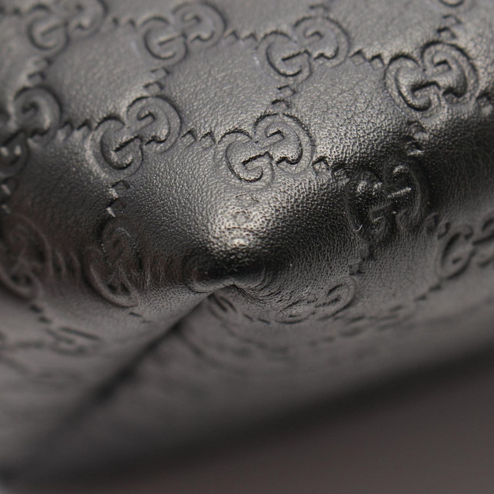 Gucci Handbag Giglio Micro Guccissima 2-Way Black Leather Guccissima Ophidia — view 5