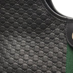 Gucci Handbag Giglio Micro Guccissima 2-Way Black Leather Guccissima Ophidia — view 6